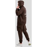 GymBeam Muška dukserica Unstoppable Brown | Eponuda.ba