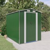 vidaXL Vrtno spremište zeleno 192x274x223 cm od pocinčanog čelika Cijene