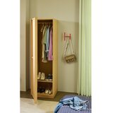 Hübsch Ormarić u dekoru hrasta u prirodnoj boji 50x181x55 cm Kura – | shoptok.hr