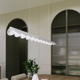 Thoro Bež aluminijasta LED viseča svetilka BISCUIT – | Shoptok.si