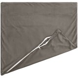  Presvlaka za jastuk 6 pcs HEERLEN Svjetlosiva 40 x 40 cm Baršun | shoptok.hr