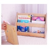 Hanah home polica za knjige Kucuk Bilge, 50x33x37 cm, smeđa | Eponuda.ba