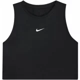 Nike Sportski top 'Pro' crna / bijela