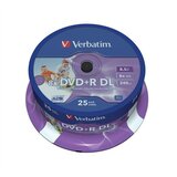Verbatim DVD+R Disk 8,5 GB, 8x,dual layer Disk "Double Layer",25 kom | shoptok.hr