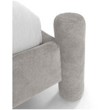 Micadoni Svijetlo sivi tapecirani bračni krevet s podnicom 140x200 cm Vera – | shoptok.hr