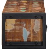 vidaXL TV omarica 100x30x25 cm masivni les obnovljen | Shoptok.si