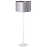  Duolla - Stojeća lampa CANNES 1xE27/15W/230V prečnik 45 cm srebrna/bela | Eponuda.com