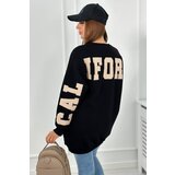 Kesi Insulated sweatshirt with California black inscription Cijene