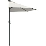  Vrtni suncobran Pijesak 294 x 150 x 224 cm Poliester i čelik | shoptok.hr