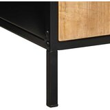 Noćni ormar Smeđa i crna 40 x 35 x 50 cm Čvrsto drvo manga | shoptok.hr