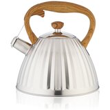 Eva čajnik z ročajem v imitaciji lesa 3l / indukcija / inox, pvc, (20454419) Cene