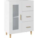  Komoda bijela 69 5x34x90 cm od konstruiranog drva | shoptok.hr