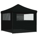 Šator za svadbe - šator za zabave Crna 292 x 292 x 315 cm Oxford tkanina | shoptok.hr