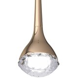 Open design OR80315 - led luster na sajli crima LED/7W/230V roze zlato | Eponuda.com