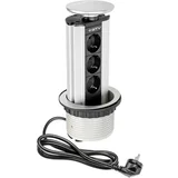 submersible socket 3x 230V, Ø100mm