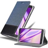 Cadorabo Ohišje, združljiv s Samsungom v temno modri barvi - zaščitni pokrov z magnetnim zapiranjem, stoječo funkcijo in režo za kartico, (20571682) | Shoptok.si