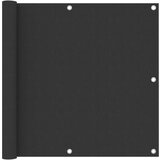 vidaXL Balkonsko platno antracitno 90x500 cm oksford blago Cene