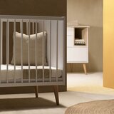 Qu-ax dječji krevetić cocoon 60x120 ice white | shoptok.hr