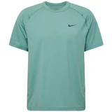 Nike Tehnička sportska majica 'Ready' menta / crna