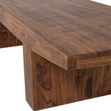 WOOOD Klubska mizica iz masivne akacije v temni naravni barvi 48x152 cm Eron – | Shoptok.si