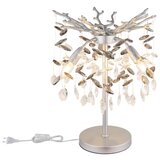 Globo 64138TS - Stona lampa QUEENA 3xE14/40W/230V srebrna | Eponuda.com