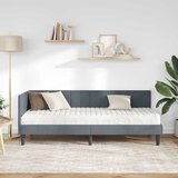  Kutni krevetni okvir s madracem 2 kom. Tamnosiva 80 x 200 cm | Shoptok.si
