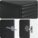 TV ormar Crna Konstruirano drvo | shoptok.hr