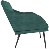 vidaXL Klop temno zelena 110x76x80 cm žamet | Shoptok.si