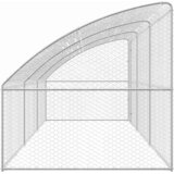  Kućica za pse 3 kom. Srebrna 6 x 2 x 2 m Pocinčani čelik | shoptok.hr