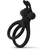 EasyToys - Men Only dvostruki vibrirajući prsten za penis sa zečjim ušima Share Ring | shoptok.hr