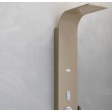 Kolpa San masažna stena s 3 funkcijsko armaturo Zonda Flat 1600 3f - white(109) | Shoptok.si