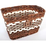 Volare prednja pletena košarica za bicikl smeđa | shoptok.hr