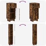  Set za kupaonicu od 3 dijela EDE Dimljeni hrast | shoptok.hr