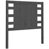 Maison Chic vzglavna omarica - nočna omarica - posteljna omarica sivo 96x4x100 cm trdna borovina, (21711475) | Shoptok.si