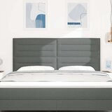  Naslon za glavu Tamno siva 180 cm Tkanina | shoptok.hr