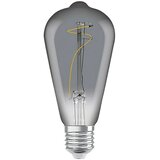 Osram LED svetlobni vir Vintage Edition 1906 v obliki žarnice E27 (E27, Ni mogoče zatemniti, Toplo bela, 100 lm, 3,5 W, Smoke) | Shoptok.si