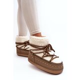 Boto Women's Padded Snow Boots Brown Rohes | ePonuda.com