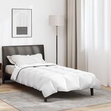vidaXL Zimska posteljnina Bela 135 x 220 cm 105gsm breskov poliester | Shoptok.si