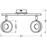 Lesnina XXXL LED-REFLEKTOR Isla 400 lm 3000 K | Shoptok.si