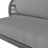 Ambia Garden LOUNGE GARNITURA tkanina aluminij | Shoptok.si