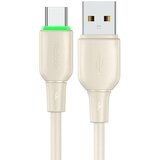 McDodo CA-4750 kabl sa led svetlom, 6A, 100W, usb a na tip c, 1.2m, bež cene