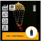 LED spoljašnja božićna dekoracija LED/3xAA IP44 Deda Mraz
