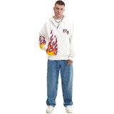 Cropp - Majica s kapuljačom - Slonovača | shoptok.hr