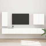 Namestitev na steno 6 pcs Visok sijaj bela - - Bela - 67.93 - 78,5 x 30 x 29,5 cm - 2025--Uvoz_2 Cene