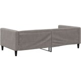  Dnevni krevet smeđesivi 100 x 200 cm od tkanine | shoptok.hr