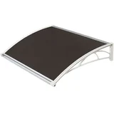 Za Vrata 82x120cm Bela Baza Ploča Bronza 6mm