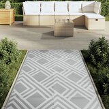 Vanjski tepih ARAKIL sivi 120 x 180 cm PP | shoptok.hr