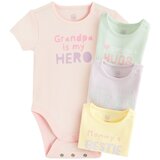 Cool club bodi 4 kom KR CCG3000975-00 Ž šareno 92/98 Cool club bodi 4 kom KR CCG3000975-00 Ž šareno 92/98 Slike