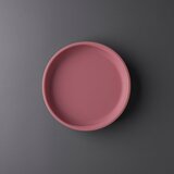 Tommee Tippee EasiStick™ Silicone Weaning Plate krožnik s priseskom 4m+ Pink 1 kos | Shoptok.si
