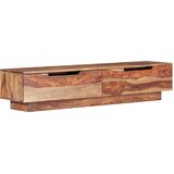TV ormarić 145 x 30 x 30 cm od masivnog drva | shoptok.hr